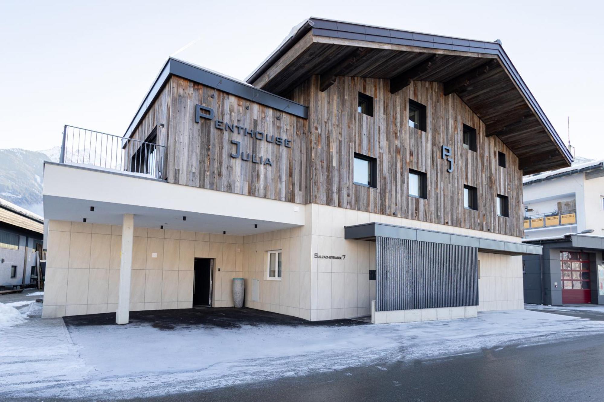 Penthouse Julia Naehe Badesee Mit Infrarotsauna -Zell Am See Kaprun นีเดิร์นซิลล์ ภายนอก รูปภาพ